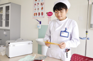 和傷口打交道的白衣天使