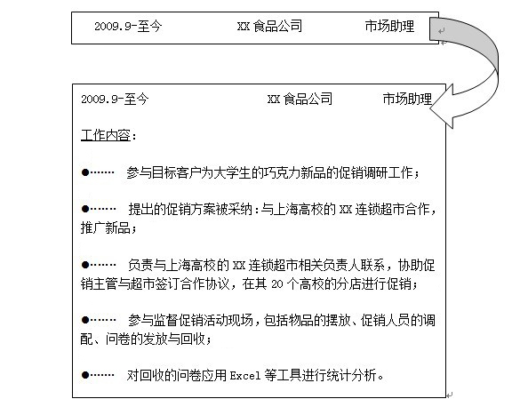 簡歷制作，讓第一份簡歷成為你的第一個閃光點