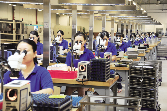 德企營(yíng)造溫馨怡人的生產(chǎn)環(huán)境