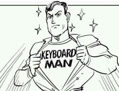 “鍵盤俠”也可以為國(guó)為民